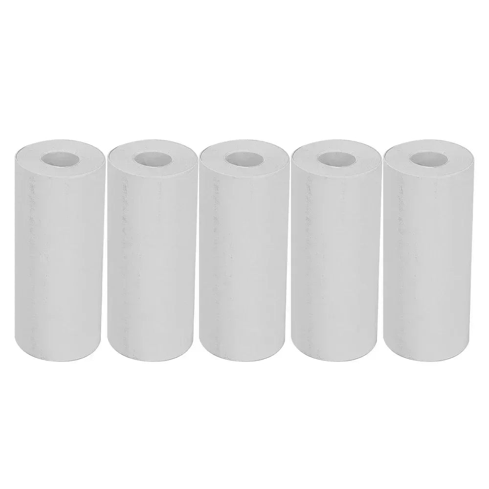 Mini Printer for Notater 1/3/5 Rolls Mini Printer Thermal Paper Label Sticker Self-adhesive Thermal Printing Paper Inkless Printing Photo Picture 57x25mm