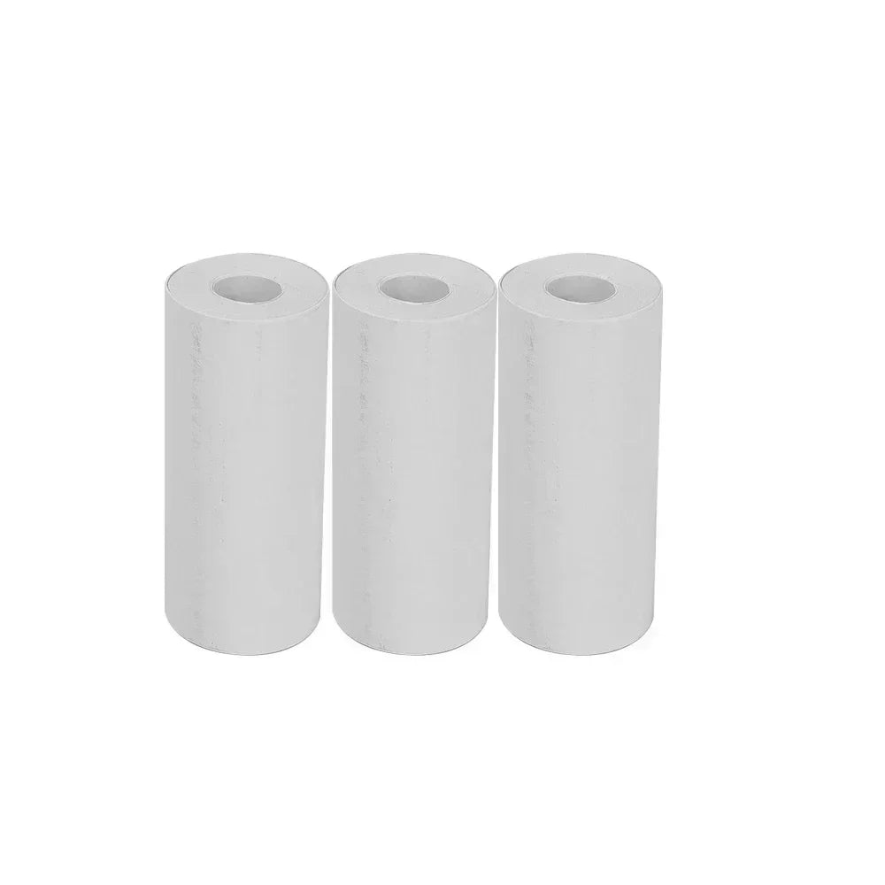 Mini Printer for Notater 1/3/5 Rolls Mini Printer Thermal Paper Label Sticker Self-adhesive Thermal Printing Paper Inkless Printing Photo Picture 57x25mm